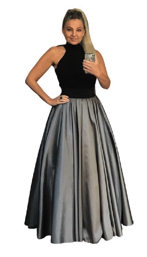 DLOUHÁ SUKNĚ - MAXI SUKNĚ BOROS SK-L-GRE02